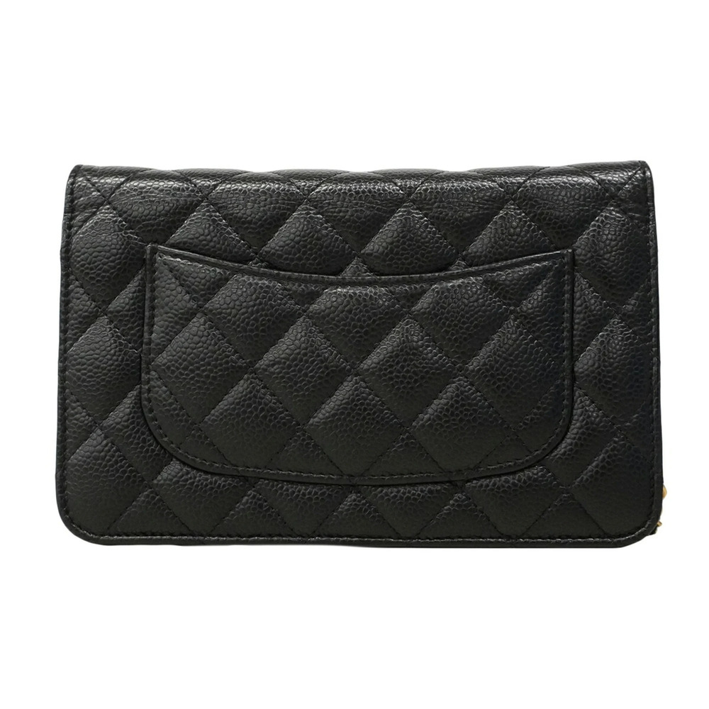 CHANEL Black Caviar Leather Wallet - Picture 8 of 8